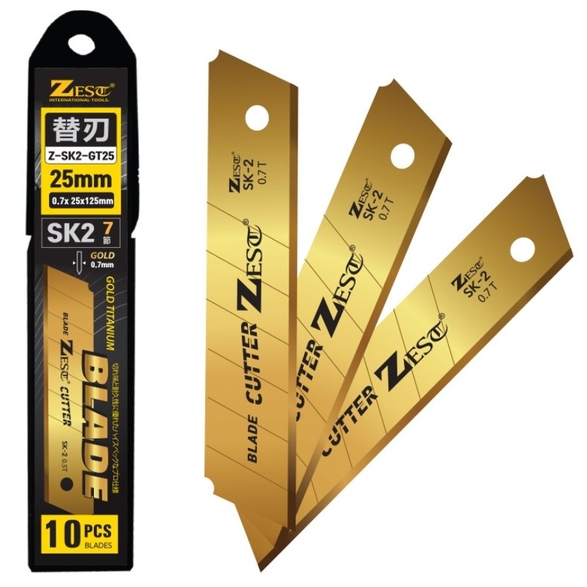 제스트 골드 티타늄날 Z-SK2-GT25 (10pcs)_이미지