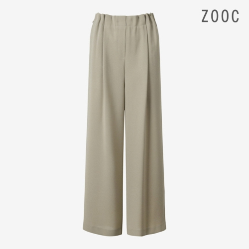  ZOOC 하이웨이스트 와이드 밴딩 팬츠 BE_V252MSA942