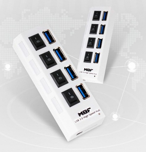 엠비에프 MBF-H04U3 (4포트/USB 3.0)_이미지