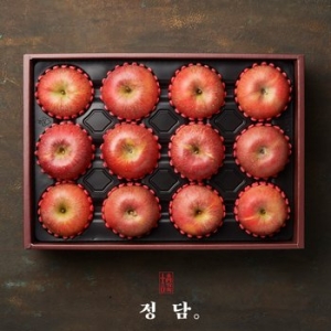 낭만과일 정담 프리미엄 선별 사과 선물세트 11과 5kg (1개)