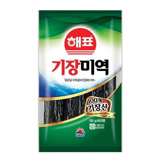 사조대림 해표 기장미역 100g (10개)_이미지
