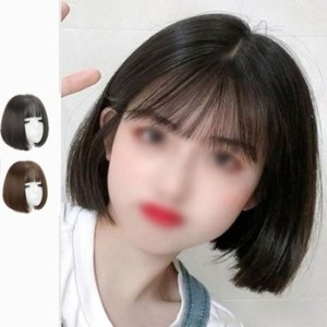 키밍 데일리 단발 가발 30CM 통가발 패션 볼륨 2컬러-WA00CE9_이미지