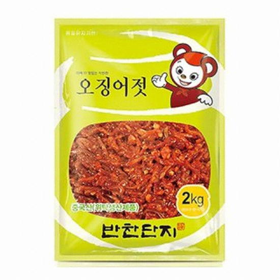 반찬단지 오징어젓 2kg (진공) (1개)_이미지
