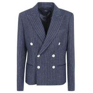 폴로랄프로렌 폴로 수트 자켓 211924788 001 NAVY CREAM PINSTRIPE 관부가세