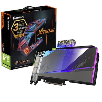 GIGABYTE AORUS 지포스 <b>RTX</b> 3080 Ti XTREME 워터블럭 D6X 12GB 제이씨현