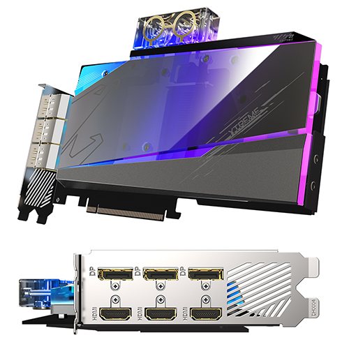 GIGABYTE AORUS 지포스 RTX 3080 Ti XTREME 워터블럭 D6X 12GB 제이씨현_이미지