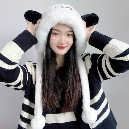 566KVD40 자 왕눈이 귀달이 화이트 귀마개 군밤장수