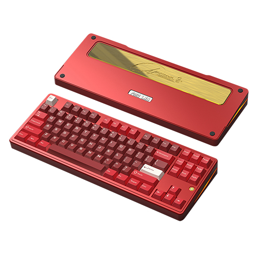 PMO AURORA 80 유무선 기계식 (레드)