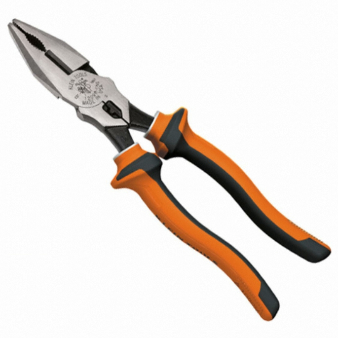 클라인툴스 절연 압착 펜치 12098-EINS_이미지