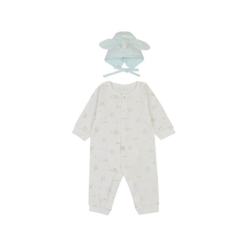 TC01 봄 퍼비징코우주복 모자 O/WHITE _ 01T11750303