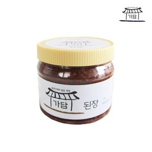 가담  30년전통 100% 국내산콩 재래식 된장 500g 1kg 2kg 3kg