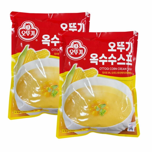 오뚜기 옥수수 스프 1kg (2개)_이미지