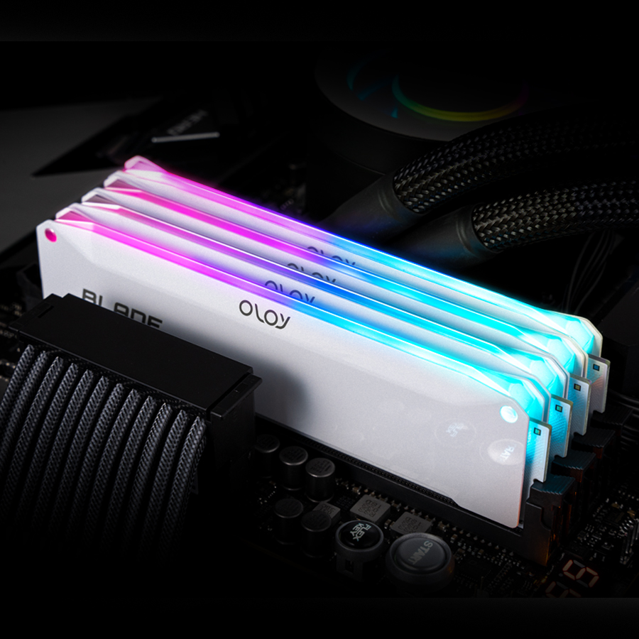 OLOy DDR4-3600 CL14 BLADE RGB AL 패키지 올로코리아 (16GB(8Gx2))_이미지