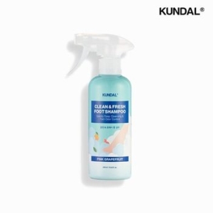 쿤달 클린 앤 프레쉬 풋샴푸 핑크그레이프프룻 400ml (1개)