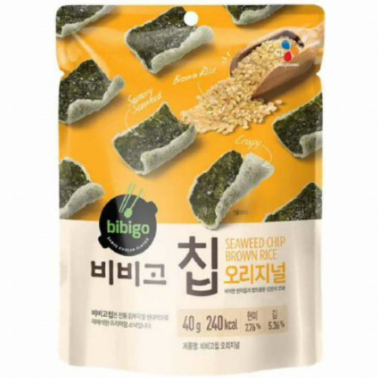 CJ제일제당 비비고 오리지널 김스낵 40g (1개)
