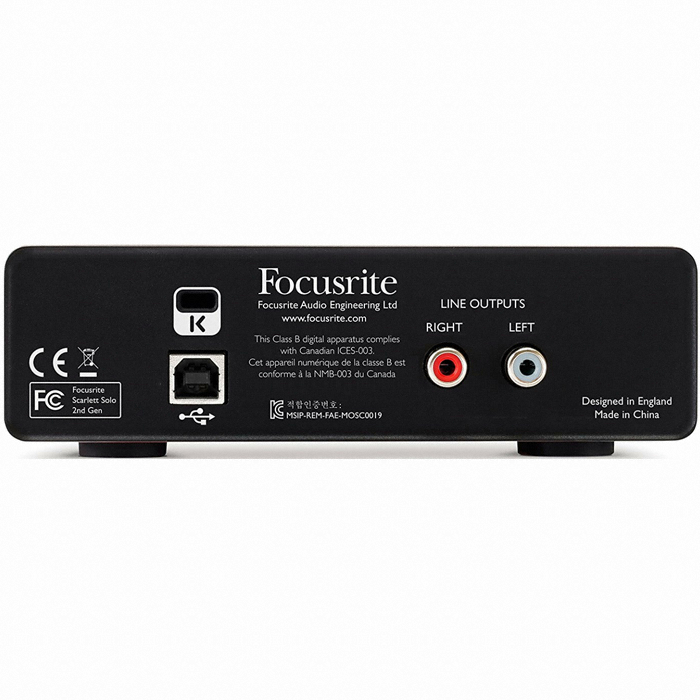 Focusrite Scarlett Solo 2세대 (정품)_이미지