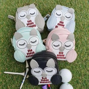 인터내셔널 필 부엉이 볼주머니 동전지갑 동전파우치 골프파우치 다용도가방