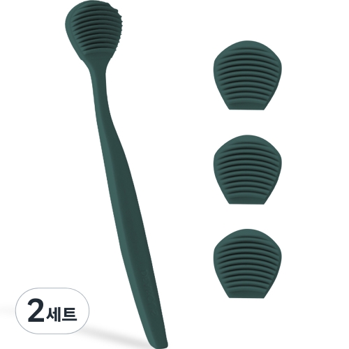 디어커스 혀자손 혀클리너 x 1개 + 리필용 헤드 x 3개 (2세트)_이미지