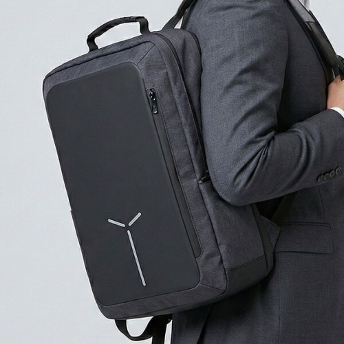 히키스 ED2BUG 사각 노트북 15.6인치 심플 출근 백팩 3color_이미지