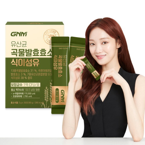 GNM자연의품격 유산균 곡물발효효소 식이섬유 30포 (4개)_이미지