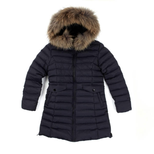 여아 슬림라인 하이넥 롱 다운점퍼 (AQH2JP01DN)