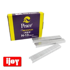 제본용 스테플러심 H-13 6mm