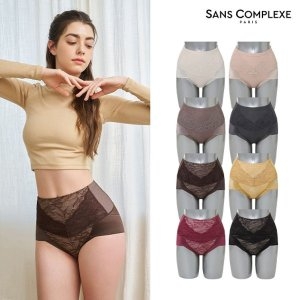 상콤플렉스 여성 쉐이핑 거들 팬티 (8매)_이미지