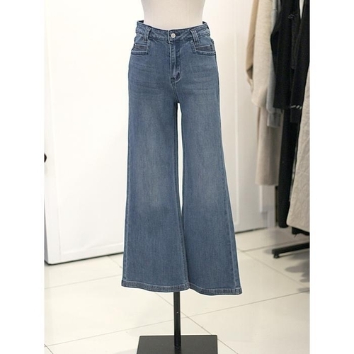  메종블랑쉬 세이브존03 통 나팔 부츠컷 데님 팬츠 AQM265JJE254A