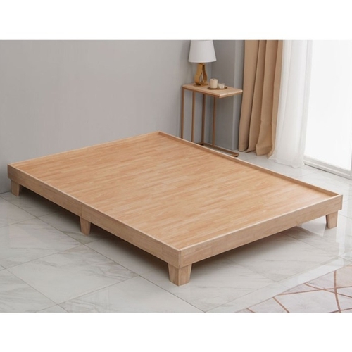 라자가구 위드 스완 평상형 원목 침대 Q (매트별도)