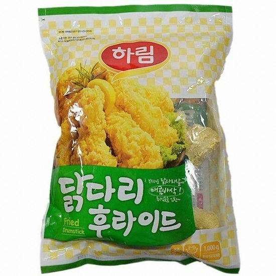 하림 닭다리 후라이드 1kg (3개)_이미지