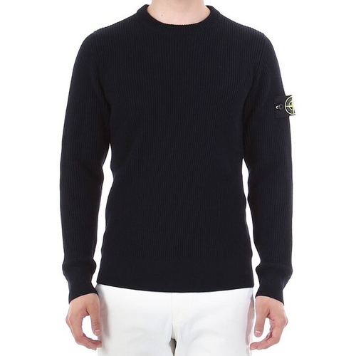 스톤아일랜드 코스타 와펜 패치 니트 7715553C2 (V0020, 네이비)_이미지