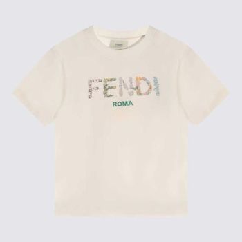 펜디 키즈 티셔츠 화이트 151835169_이미지
