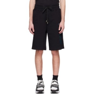 베르사체 블랙 프린트 쇼츠 E74GADG06 ECF01G EG89 BLACK/GOLD_이미지