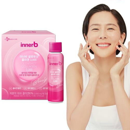 CJ웰케어 이너비 글로우샷 콜라겐 3,000 50ml (18개)