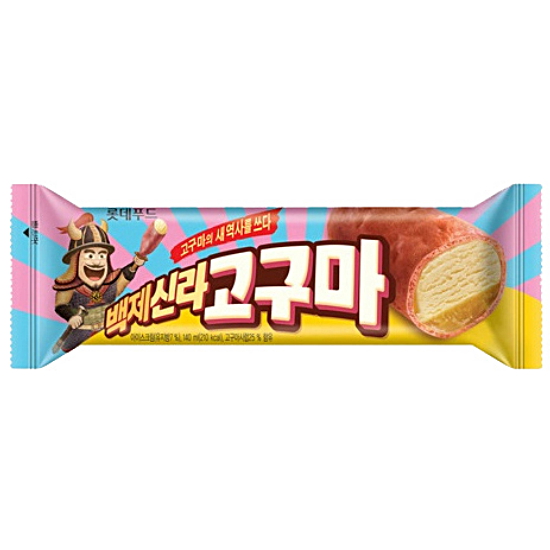 롯데푸드 백제신라 고구마 140ml (24개)