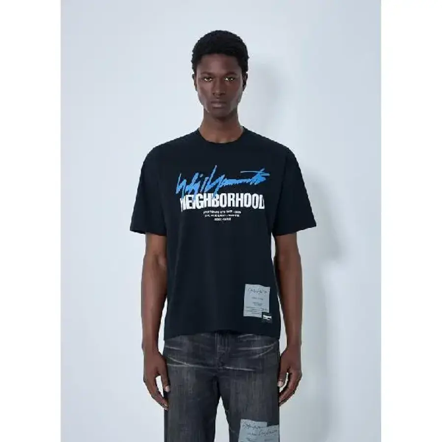 남성 x 네이버후드 Cotton T Shirt yoy0164008blk