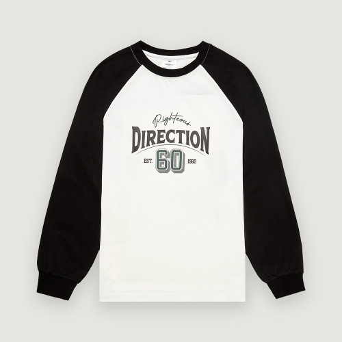 행텐 틴즈 배색 라글란 티셔츠_357 14470-031-431-06