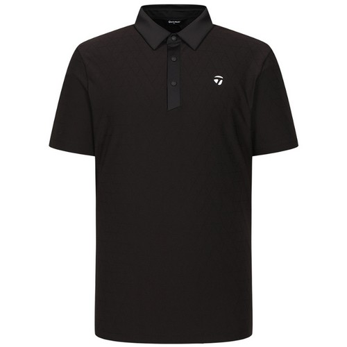 테일러메이드 고신축 자카드 카라 반팔 티셔츠 TMTYO3141-199_이미지