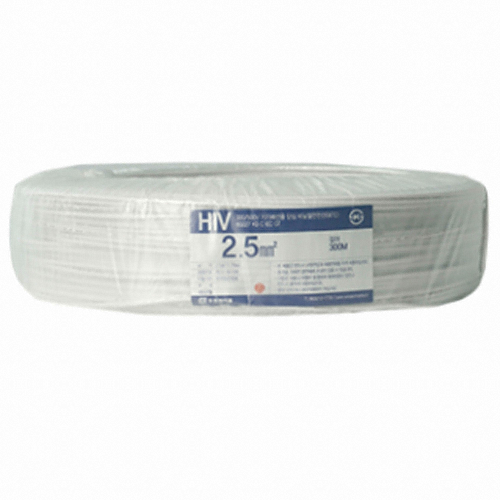 우전케이블 HIV 전선 1.5SQ 백색 (300m)