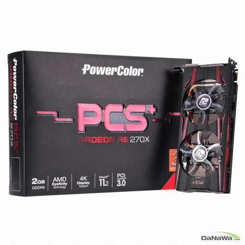 PowerColor 라데온 R9 270X Double Blades PCS+ D5 2GB KPC_이미지