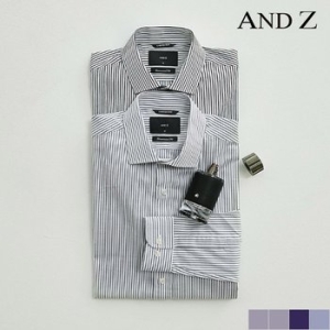 위니아 모던 스트라이프 이모션 셔츠 BLA5WD1103 NV 95 NV 95_이미지