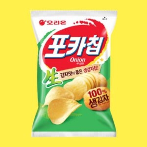 오리온 포카칩 양파맛 66g (2개)