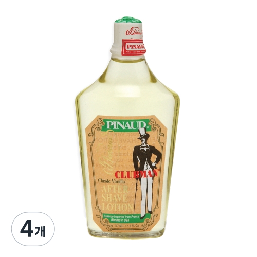 클럽맨피노드 클래식바닐라 애프터쉐이브 로션 177ml (4개)_이미지