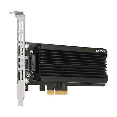 ICY DOCK MB987M2P-1B M.2 to PCIe 3.0 어댑터