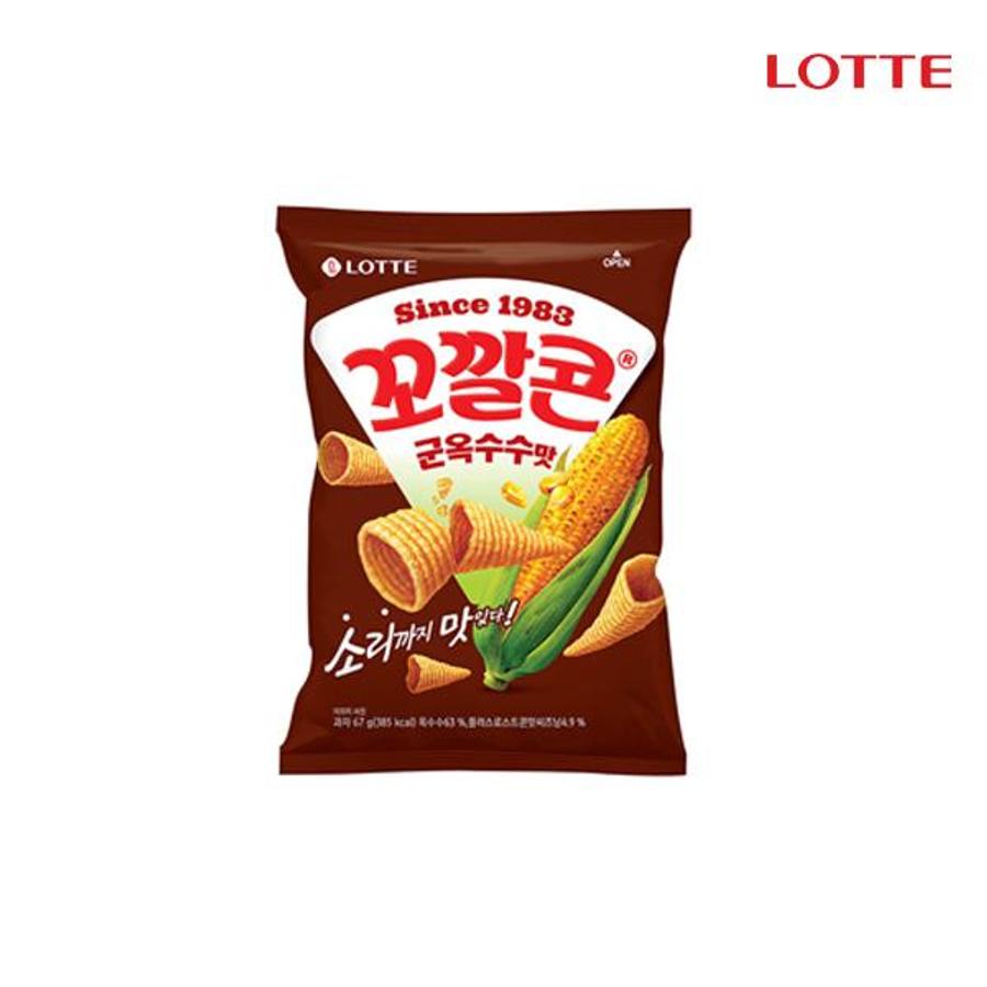 롯데제과 꼬깔콘 군옥수수맛 67g (15개)