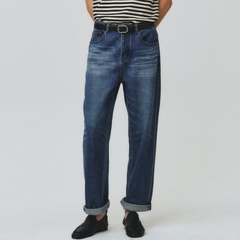 아카이브 빈티지 루즈핏 데님 팬츠 블루 N26SDN07-BL
