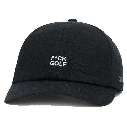 지포어 F*CK GOLF 코튼 트윌 릴렉스 핏 햇 오닉스 GMH000073_이미지