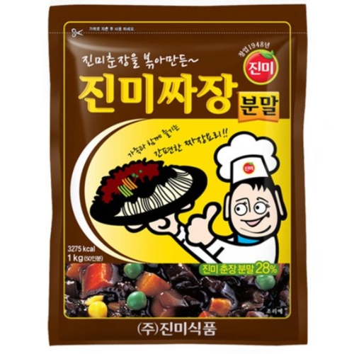 진미식품 진미 짜장분말 1kg (9개)_이미지