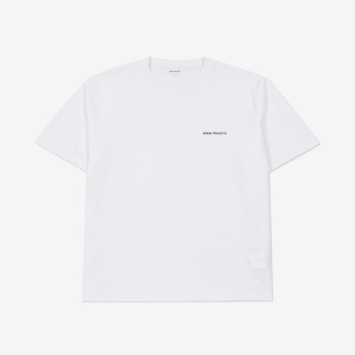 수프 노 로젝트 요하네스 스탠다드 로고 반소매 티셔츠 화이트 N0106060001_이미지