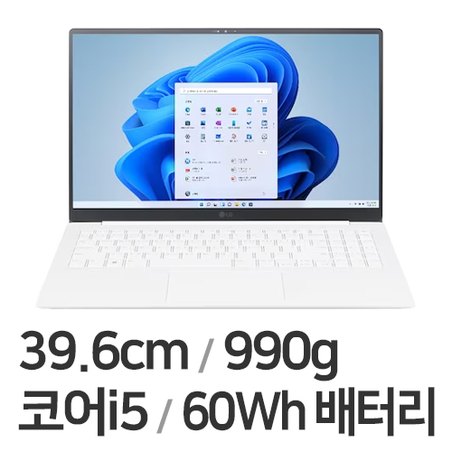 LG전자 2023 그램15 15Z90RT-GAOWK (SSD 256GB)